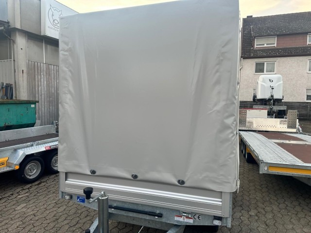 Humbaur HUK 272715 Heckkipper 2,7 t. mit Hochplane 2680 x 1500 x 300mm - قلابة مقطورة: صور 3 Humbaur HUK 272715 Heckkipper 2,7 t. mit Hochplane 2680 x 1500 x 300mm - قلابة مقطورة: صور 3