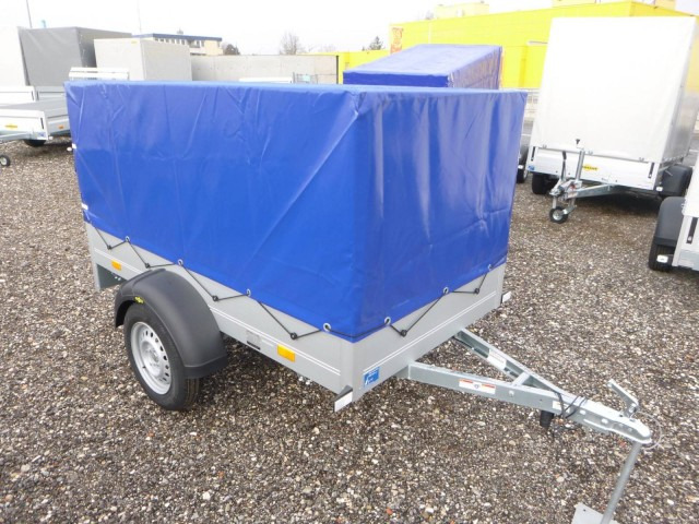 Humbaur Startrailer H 752010 mit Hochplane 750 kg 2050x1095x300mm - مقطورات السيارات: صور 1 Humbaur Startrailer H 752010 mit Hochplane 750 kg 2050x1095x300mm - مقطورات السيارات: صور 1