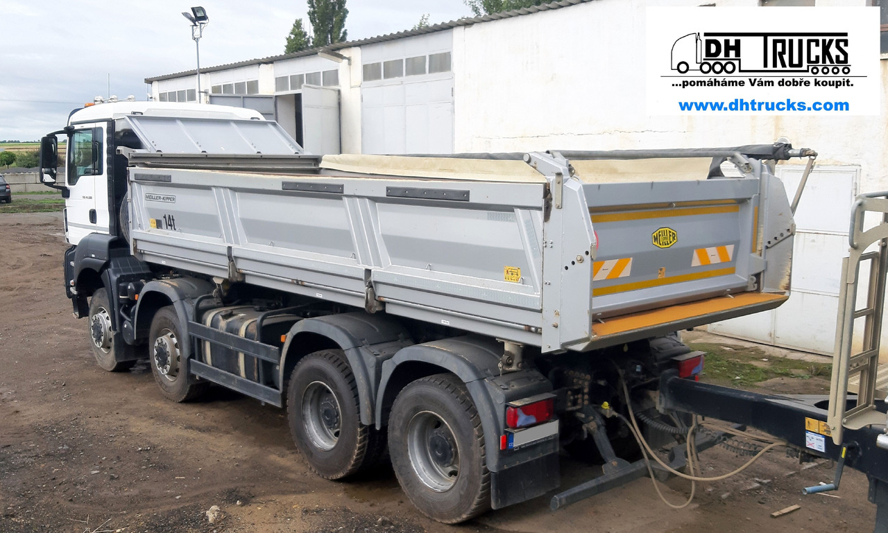 MAN TGS 41.500 8x6 BB MEILLER S3 BORDMATIC / TAŽNÉ * AHK 36.000 kg / souprava * Zug 60.000 kg - قلابات: صور 3 MAN TGS 41.500 8x6 BB MEILLER S3 BORDMATIC / TAŽNÉ * AHK 36.000 kg / souprava * Zug 60.000 kg - قلابات: صور 3