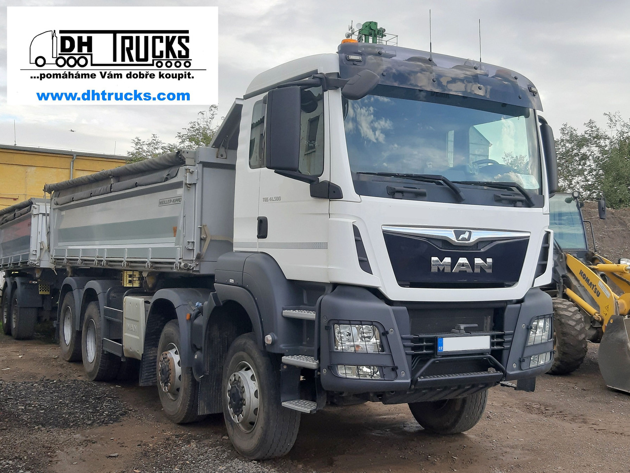 MAN TGS 41.500 8x6 BB MEILLER S3 BORDMATIC / TAŽNÉ * AHK 36.000 kg / souprava * Zug 60.000 kg - قلابات: صور 4 MAN TGS 41.500 8x6 BB MEILLER S3 BORDMATIC / TAŽNÉ * AHK 36.000 kg / souprava * Zug 60.000 kg - قلابات: صور 4