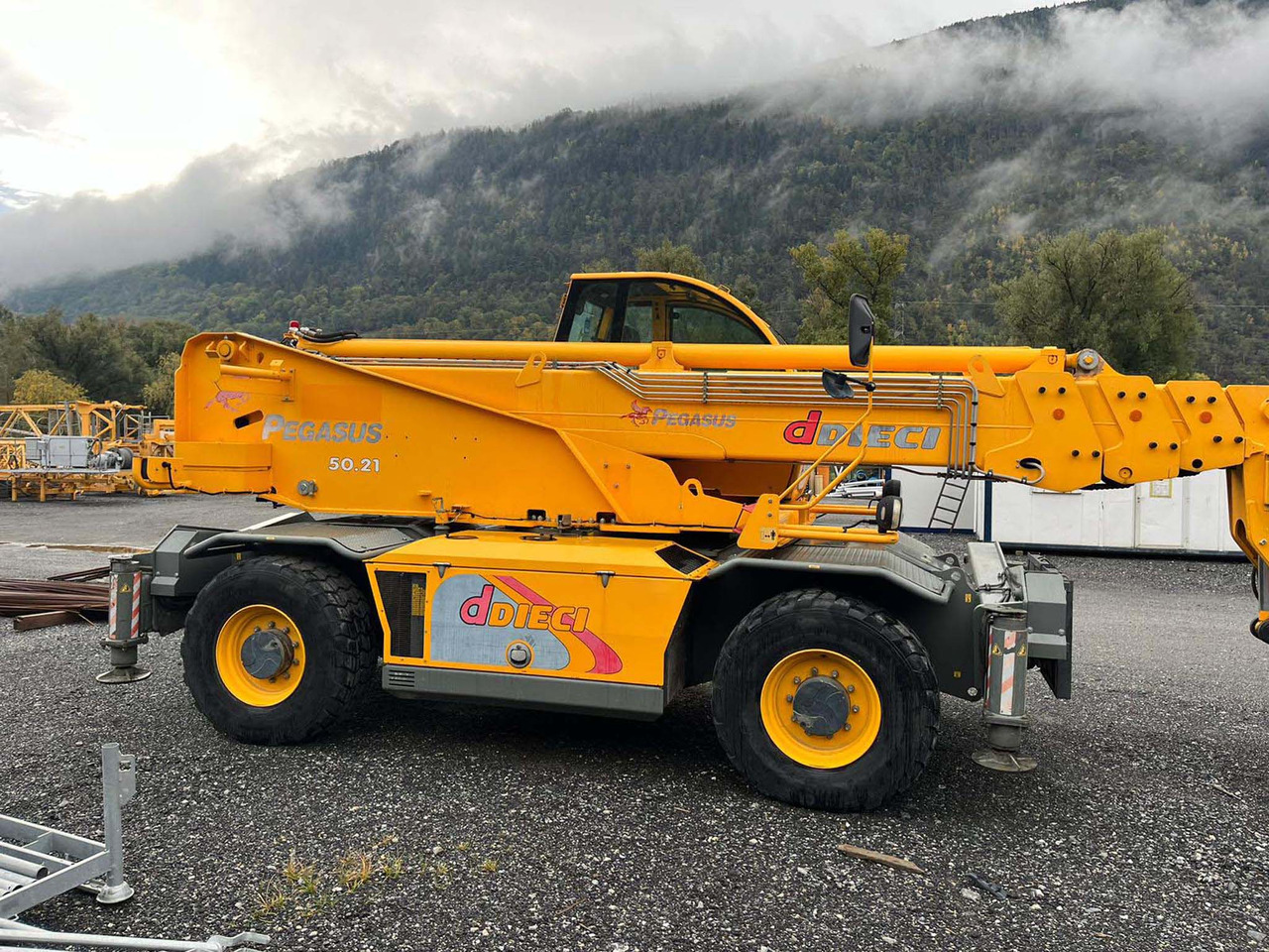 Dieci Pegasus 50.21 - جرافة ذات عجلات تلسكوبية: صور 3 Dieci Pegasus 50.21 - جرافة ذات عجلات تلسكوبية: صور 3