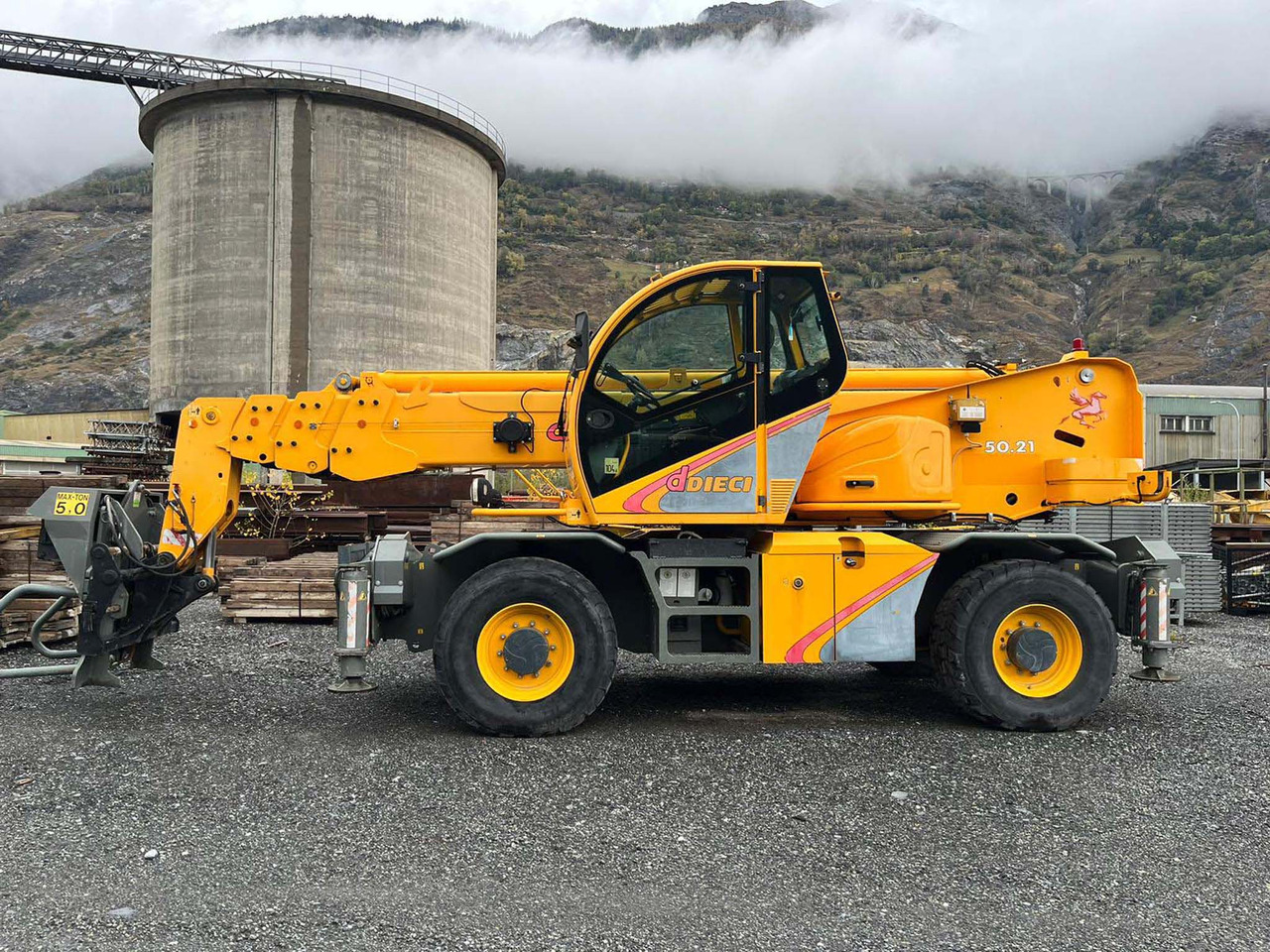 Dieci Pegasus 50.21 - جرافة ذات عجلات تلسكوبية: صور 1 Dieci Pegasus 50.21 - جرافة ذات عجلات تلسكوبية: صور 1