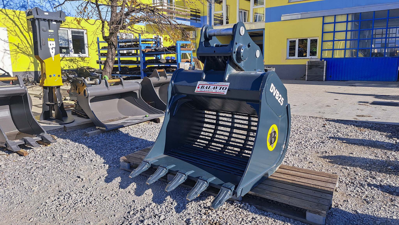 Screening bucket DVB25 1200 mm UNI80 for 18-22 ton excavators - فرز دلو - حفارة: صور 1 Screening bucket DVB25 1200 mm UNI80 for 18-22 ton excavators - فرز دلو - حفارة: صور 1