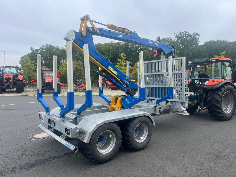 Binderberger Rückewagen RW 12 Alpin, Krankarre, Forst - مقطورة الغابات: صور 2 Binderberger Rückewagen RW 12 Alpin, Krankarre, Forst - مقطورة الغابات: صور 2