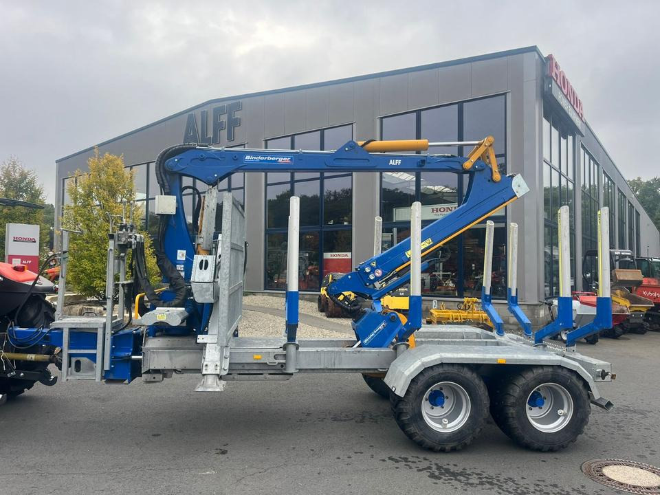 Binderberger Rückewagen RW 12 Alpin, Krankarre, Forst - مقطورة الغابات: صور 3 Binderberger Rückewagen RW 12 Alpin, Krankarre, Forst - مقطورة الغابات: صور 3