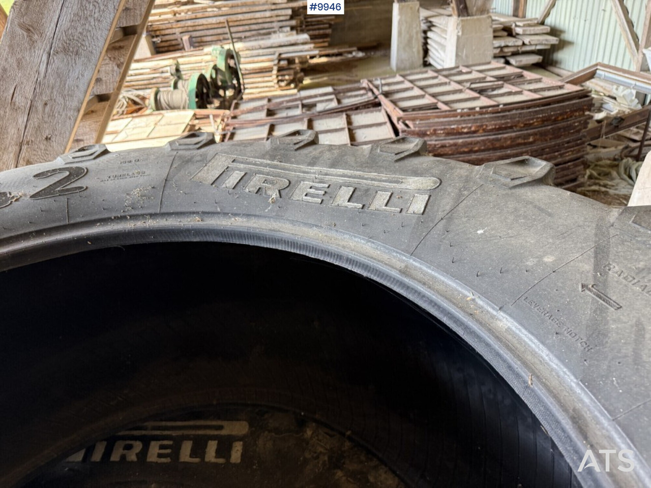 2 tires for tractor Pirelli 650/65R42 - الإطارات - جرار: صور 5 2 tires for tractor Pirelli 650/65R42 - الإطارات - جرار: صور 5