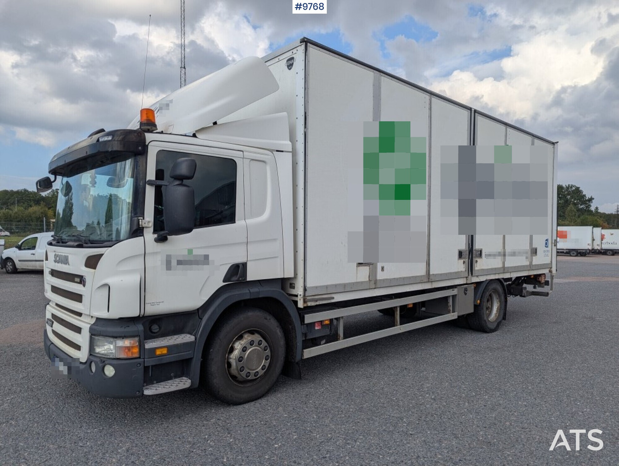 Box Truck Scania P280 4X2 with tail lift - بصندوق مغلق شاحنة: صور 1 Box Truck Scania P280 4X2 with tail lift - بصندوق مغلق شاحنة: صور 1