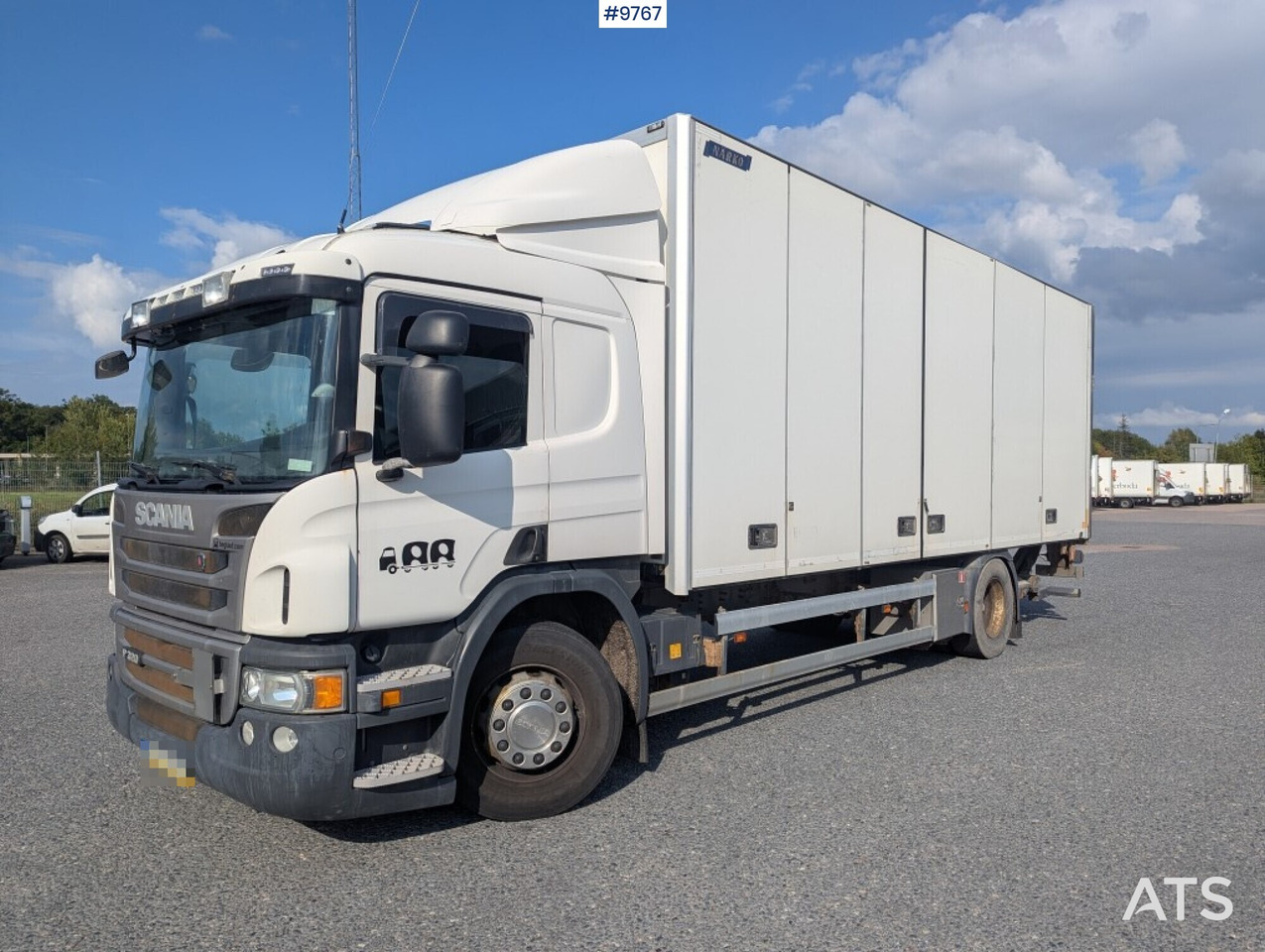 Box Truck Scania P320 4X2 with tail lift - بصندوق مغلق شاحنة: صور 1 Box Truck Scania P320 4X2 with tail lift - بصندوق مغلق شاحنة: صور 1