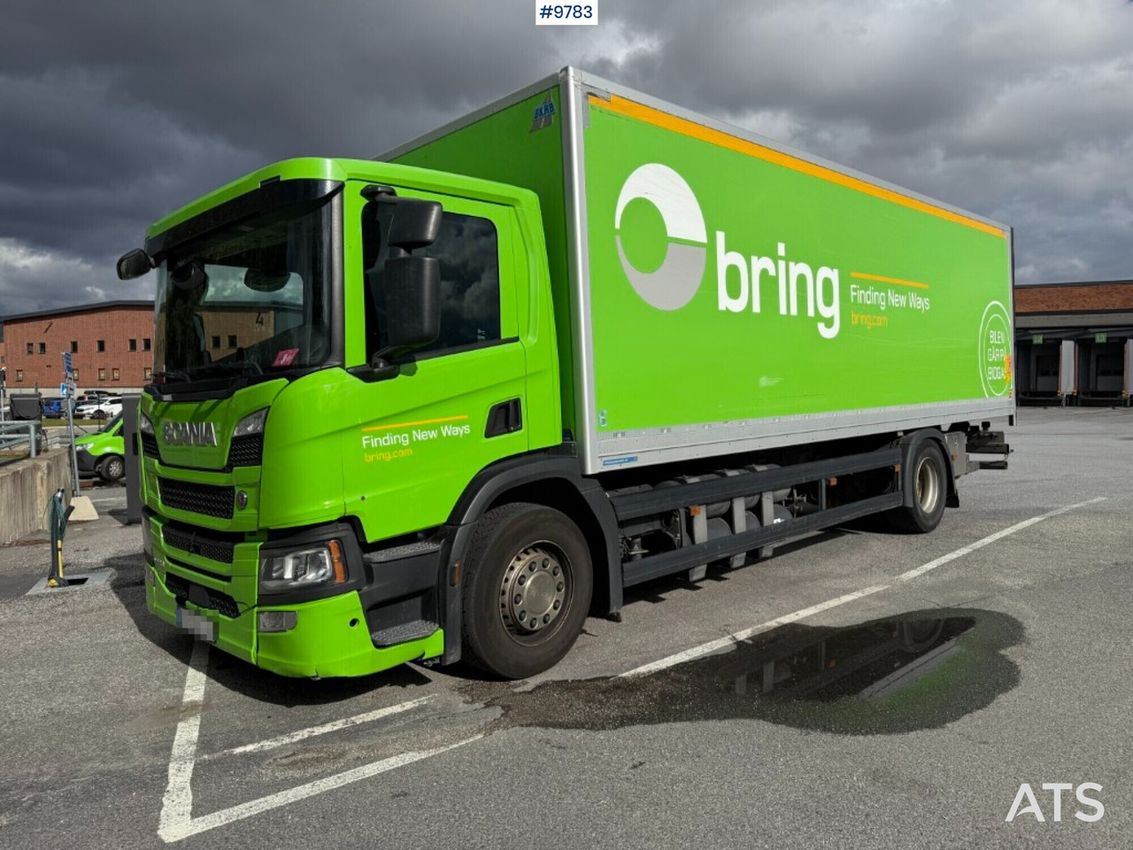 Box truck Scania P280 gas-powered - بصندوق مغلق شاحنة: صور 1 Box truck Scania P280 gas-powered - بصندوق مغلق شاحنة: صور 1