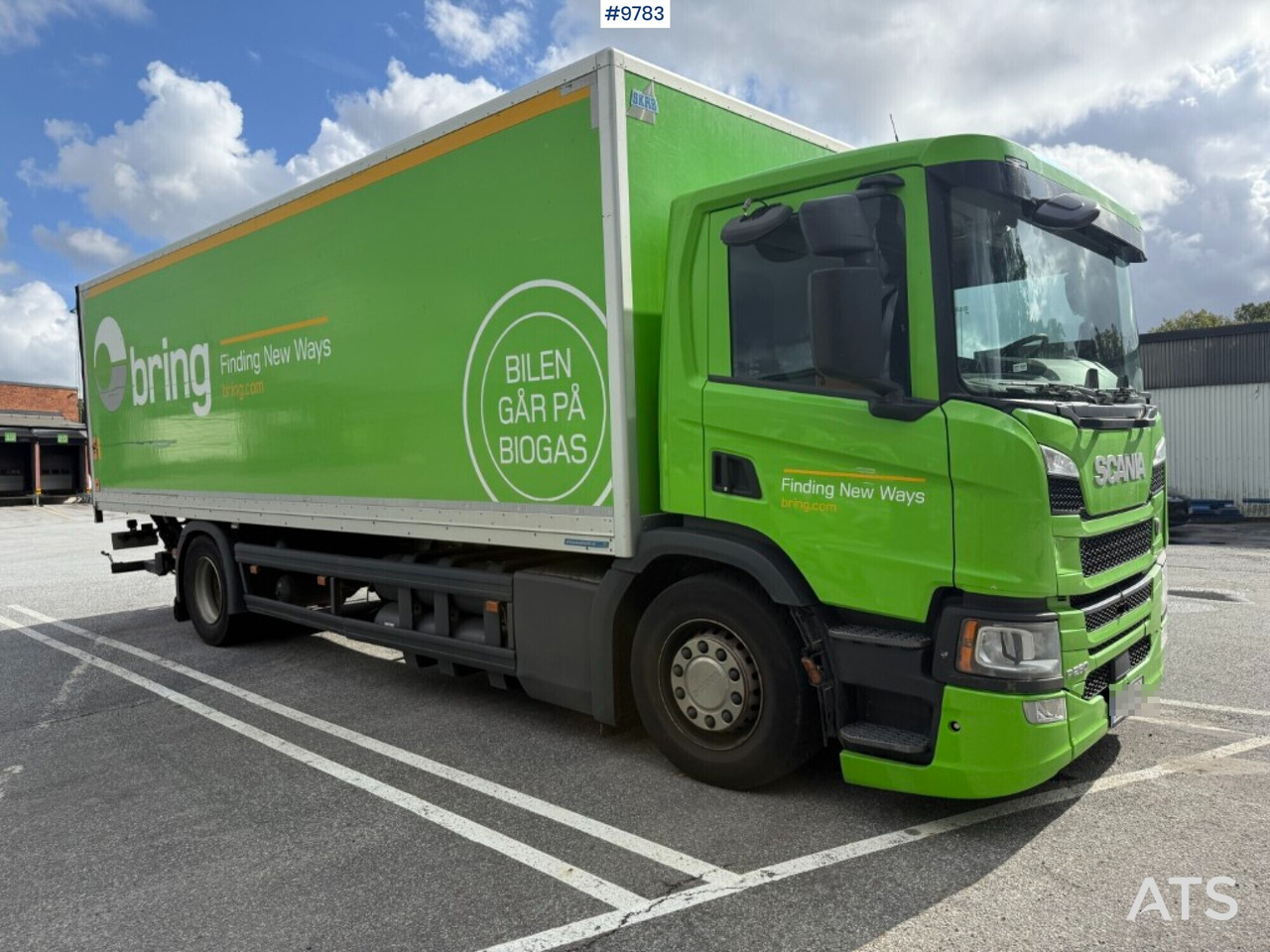 Box truck Scania P280 gas-powered - بصندوق مغلق شاحنة: صور 2 Box truck Scania P280 gas-powered - بصندوق مغلق شاحنة: صور 2