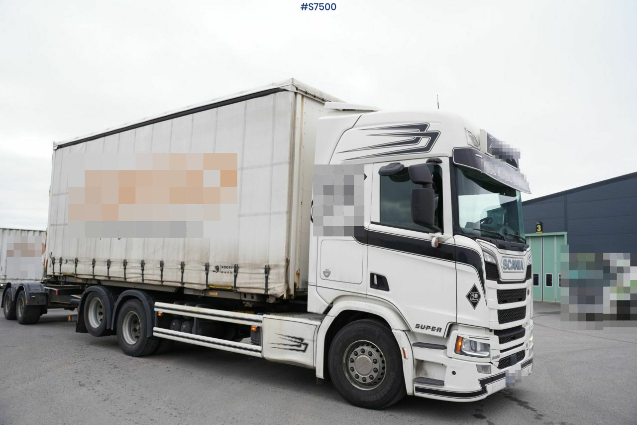 Box truck Scania R580 - بصندوق مغلق شاحنة: صور 1 Box truck Scania R580 - بصندوق مغلق شاحنة: صور 1