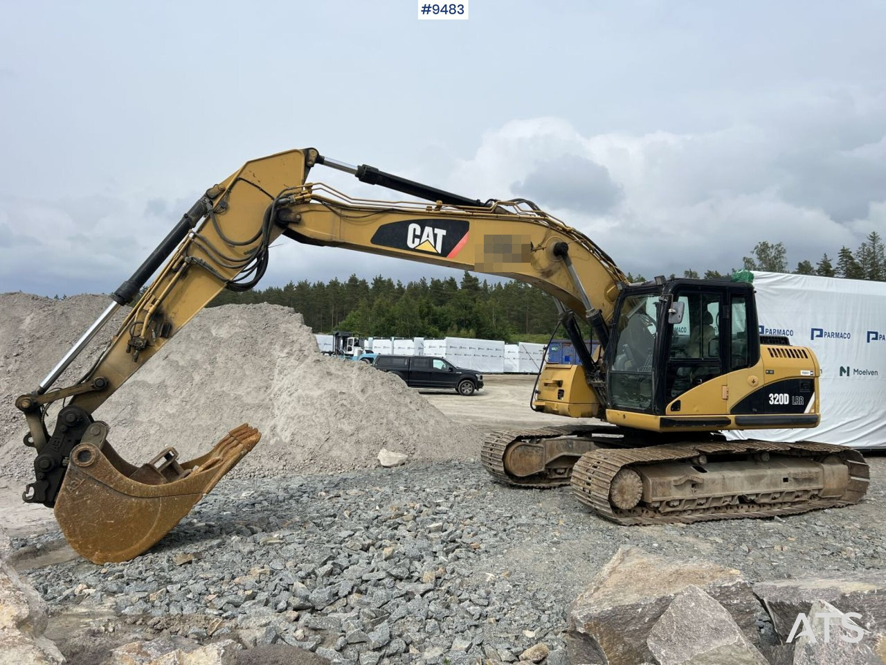 CAT 320 D with attachments (VIDEO) - حفارات زحافة: صور 1 CAT 320 D with attachments (VIDEO) - حفارات زحافة: صور 1