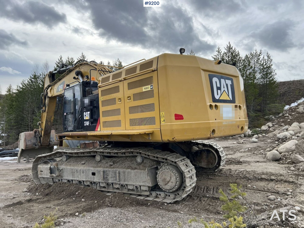 CAT 374 FL crawler excavator with bucket (VIDEO) - حفارة: صور 3 CAT 374 FL crawler excavator with bucket (VIDEO) - حفارة: صور 3
