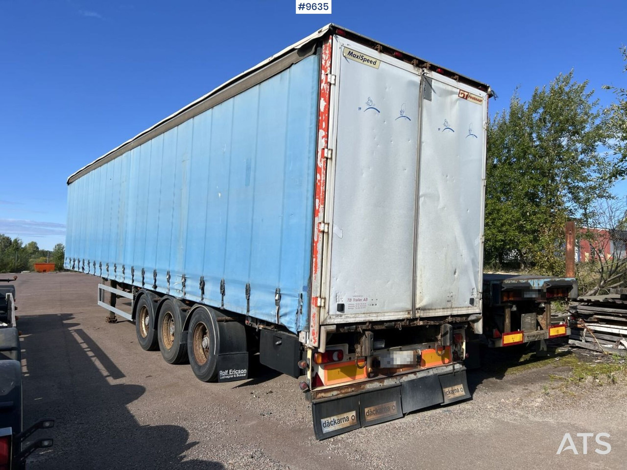 Chapel trailer Fruehauf SS136/P3S - الخيمة نصف مقطورة: صور 3 Chapel trailer Fruehauf SS136/P3S - الخيمة نصف مقطورة: صور 3