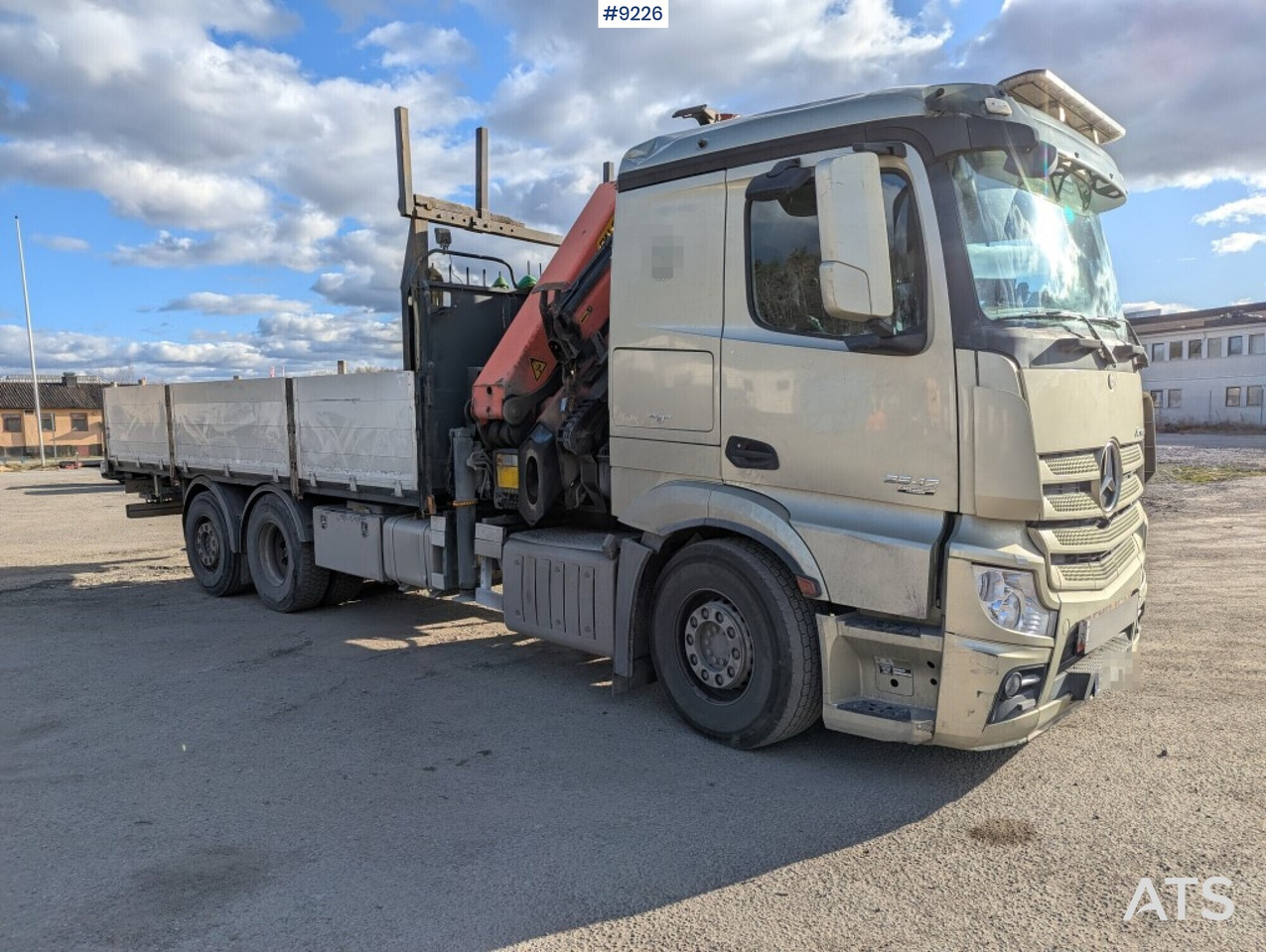 Crane Truck Mercedes-Benz Actros 2542 - شاحنات مسطحة, شاحنة كرين: صور 2 Crane Truck Mercedes-Benz Actros 2542 - شاحنات مسطحة, شاحنة كرين: صور 2