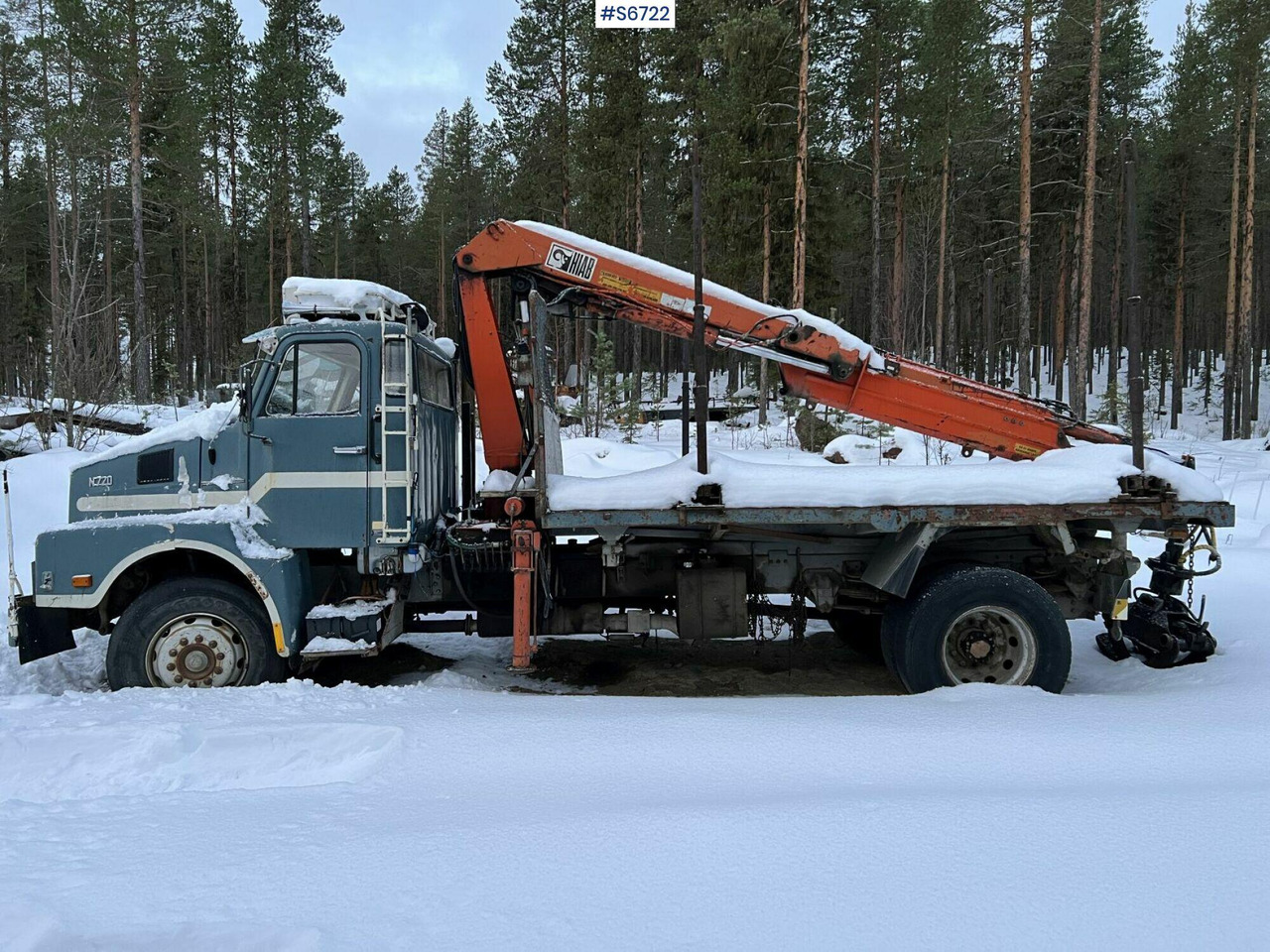 Crane Truck Volvo NO7-4X2-50-1-V with F7 Crane - شاحنة كرين: صور 1 Crane Truck Volvo NO7-4X2-50-1-V with F7 Crane - شاحنة كرين: صور 1