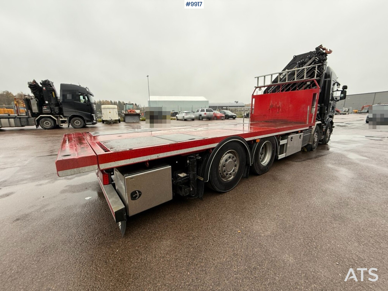 Crane truck/Flatbed truck Scania R520 8X2*6 HIAB XS 855E-8 HIPRO - شاحنات مسطحة, شاحنة كرين: صور 5 Crane truck/Flatbed truck Scania R520 8X2*6 HIAB XS 855E-8 HIPRO - شاحنات مسطحة, شاحنة كرين: صور 5