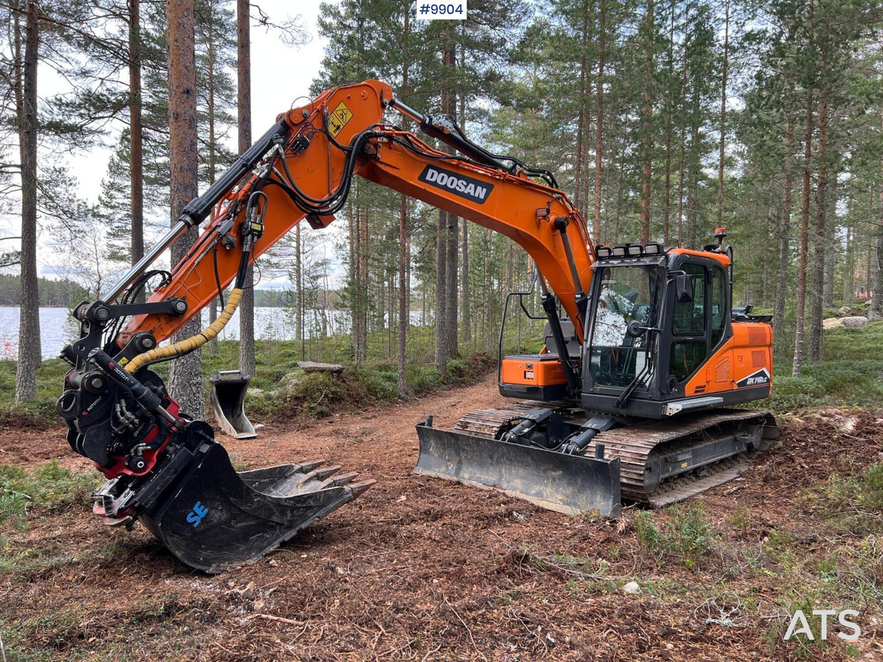 Doosan DX140LC-7 Excavator with rotor and equipments - حفارات زحافة: صور 1 Doosan DX140LC-7 Excavator with rotor and equipments - حفارات زحافة: صور 1