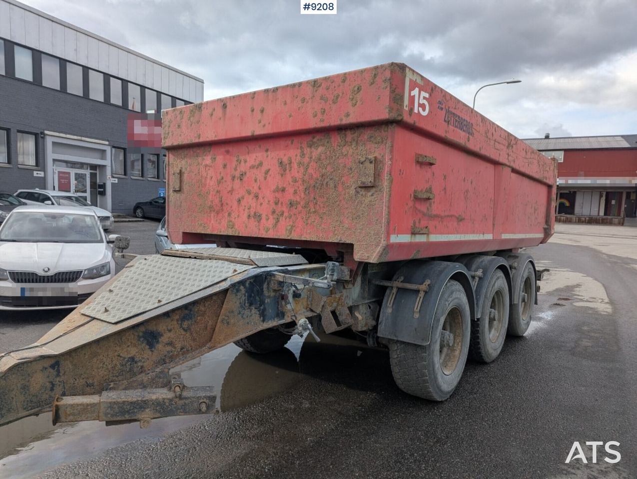 Dump / dozer truck Mercedes Benz Arocs 3251 8X4 with tipper wagon - قلابات: صور 4 Dump / dozer truck Mercedes Benz Arocs 3251 8X4 with tipper wagon - قلابات: صور 4