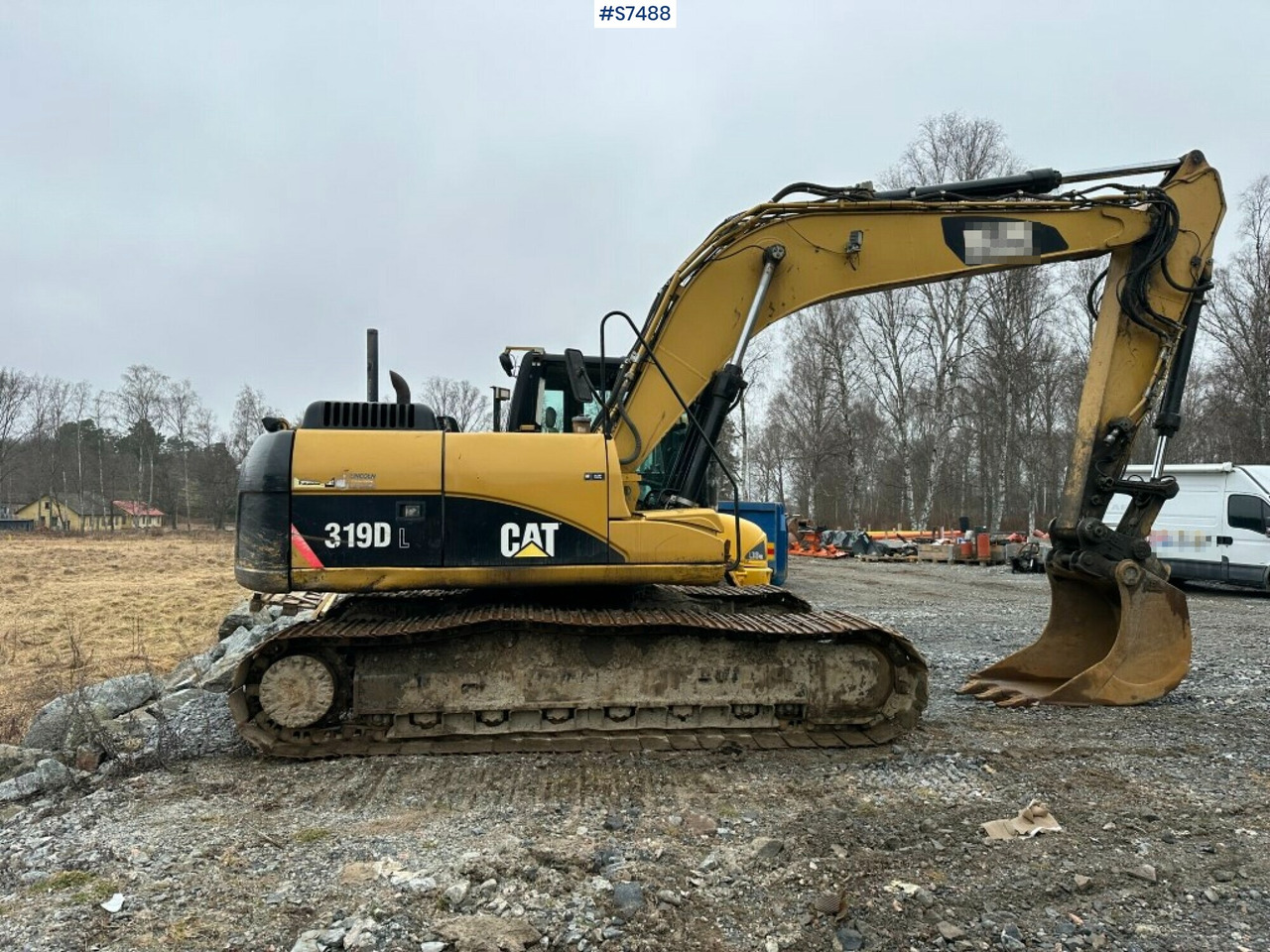 حفارات زحافة Excavator CAT 319D with rotor, digging system and gear: صور 8