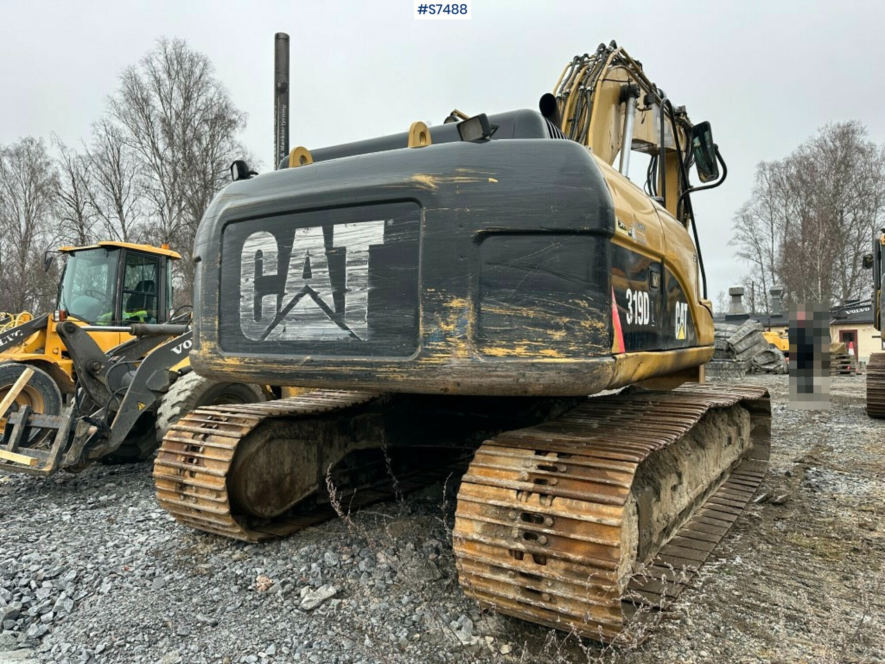 حفارات زحافة Excavator CAT 319D with rotor, digging system and gear: صور 9
