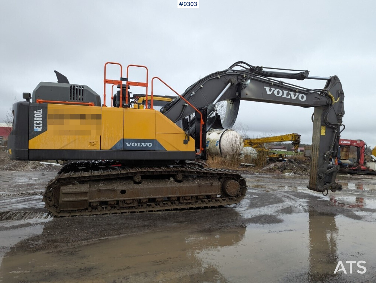 Excavator Volvo EC 380 EL (SEE VIDEO) - حفارات زحافة: صور 2 Excavator Volvo EC 380 EL (SEE VIDEO) - حفارات زحافة: صور 2