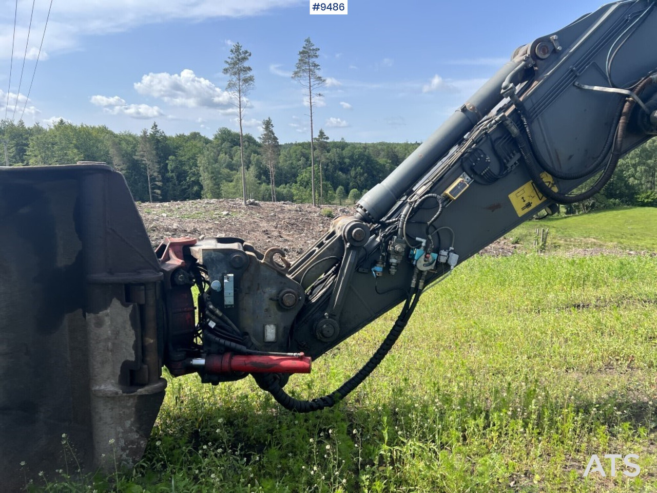 حفارات زحافة Excavator Volvo EC300DL- With excavator system and scale (See Video): صور 8