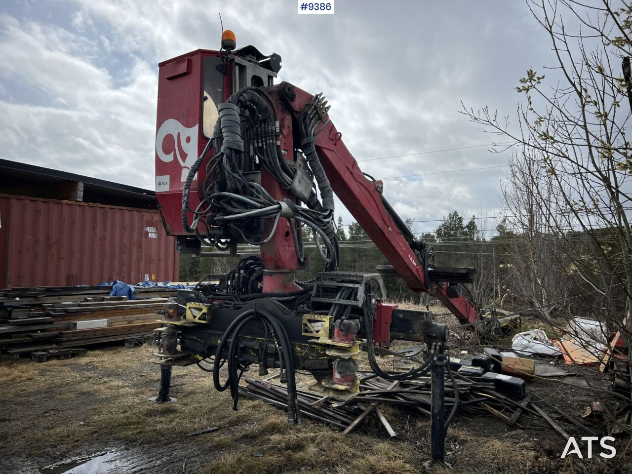 HIAB LOGLIFT F108 ST 96 Timber crane / logging crane - ونش كرين: صور 2 HIAB LOGLIFT F108 ST 96 Timber crane / logging crane - ونش كرين: صور 2