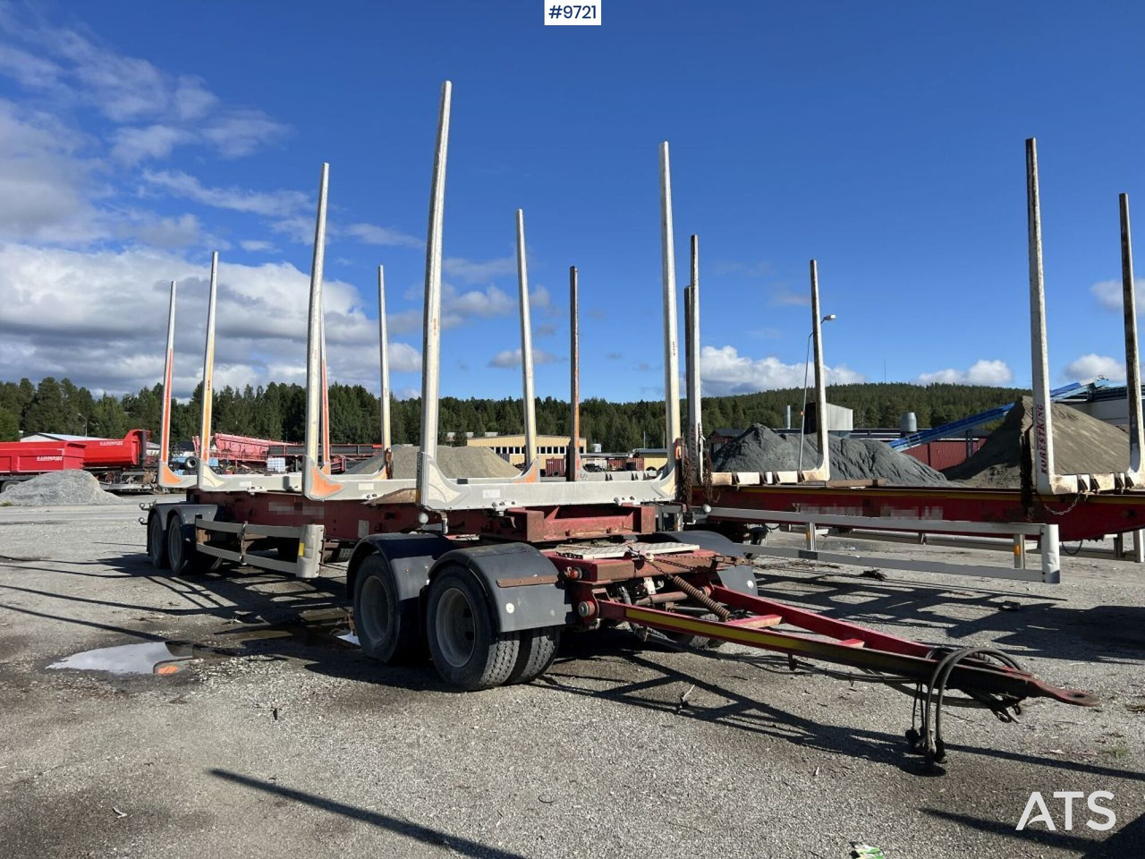 Kilafors SBB4A-36-105 Timber wagon - مقطورة اخشاب: صور 2 Kilafors SBB4A-36-105 Timber wagon - مقطورة اخشاب: صور 2