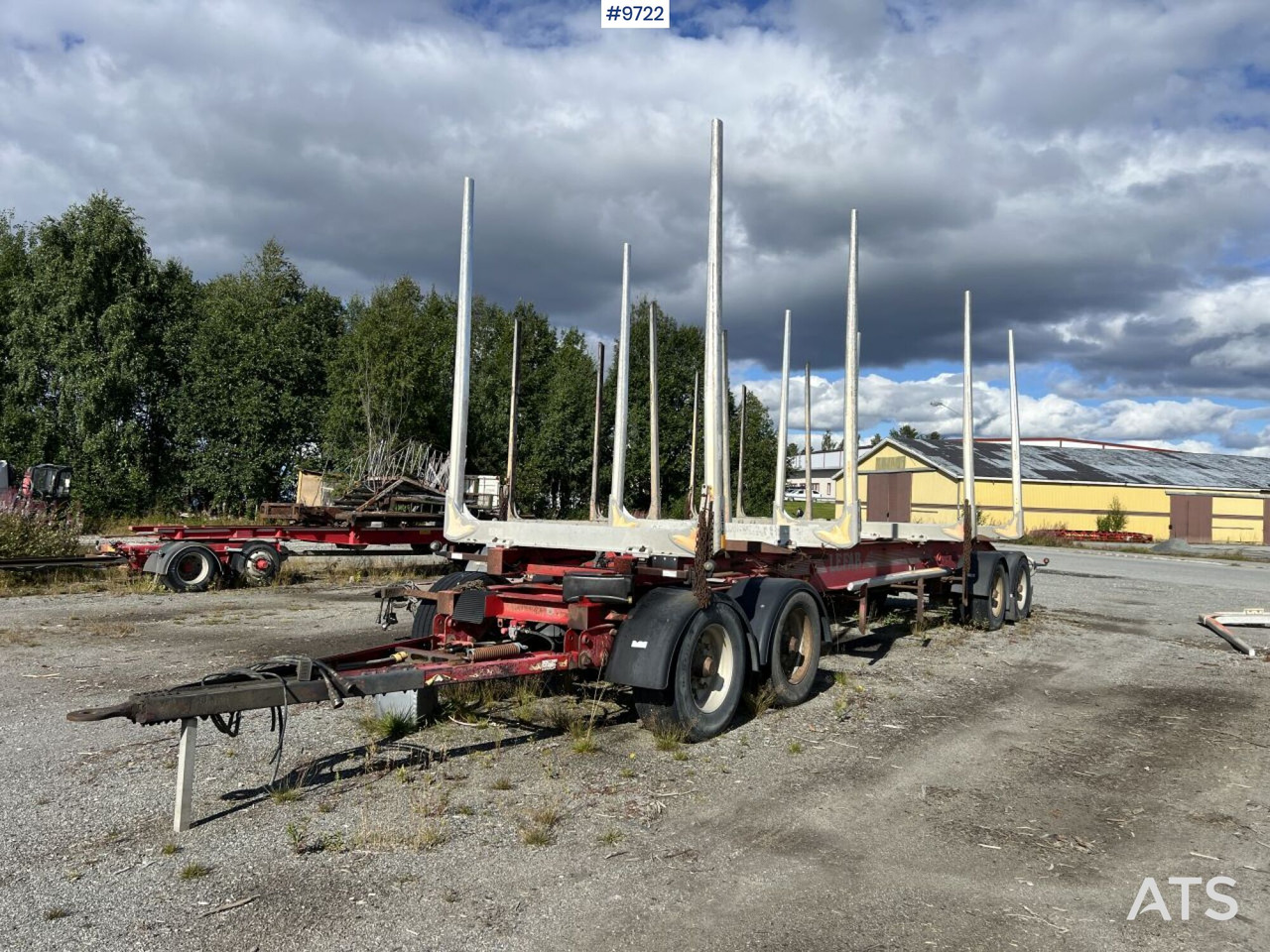 LEFAB V4 100 Timber trailer - مقطورة اخشاب: صور 1 LEFAB V4 100 Timber trailer - مقطورة اخشاب: صور 1