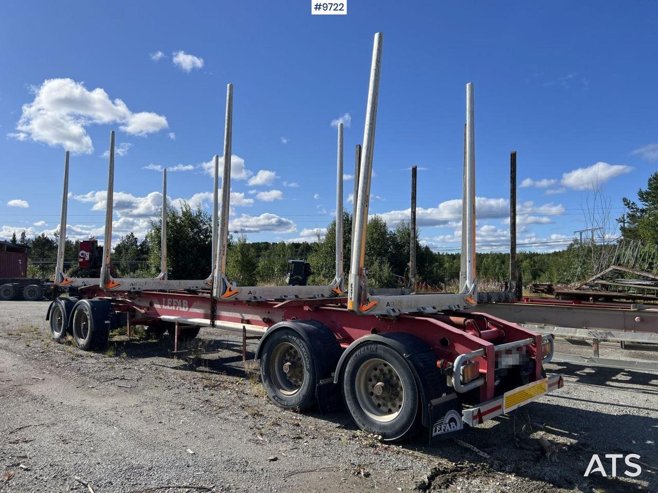 LEFAB V4 100 Timber trailer - مقطورة اخشاب: صور 3 LEFAB V4 100 Timber trailer - مقطورة اخشاب: صور 3