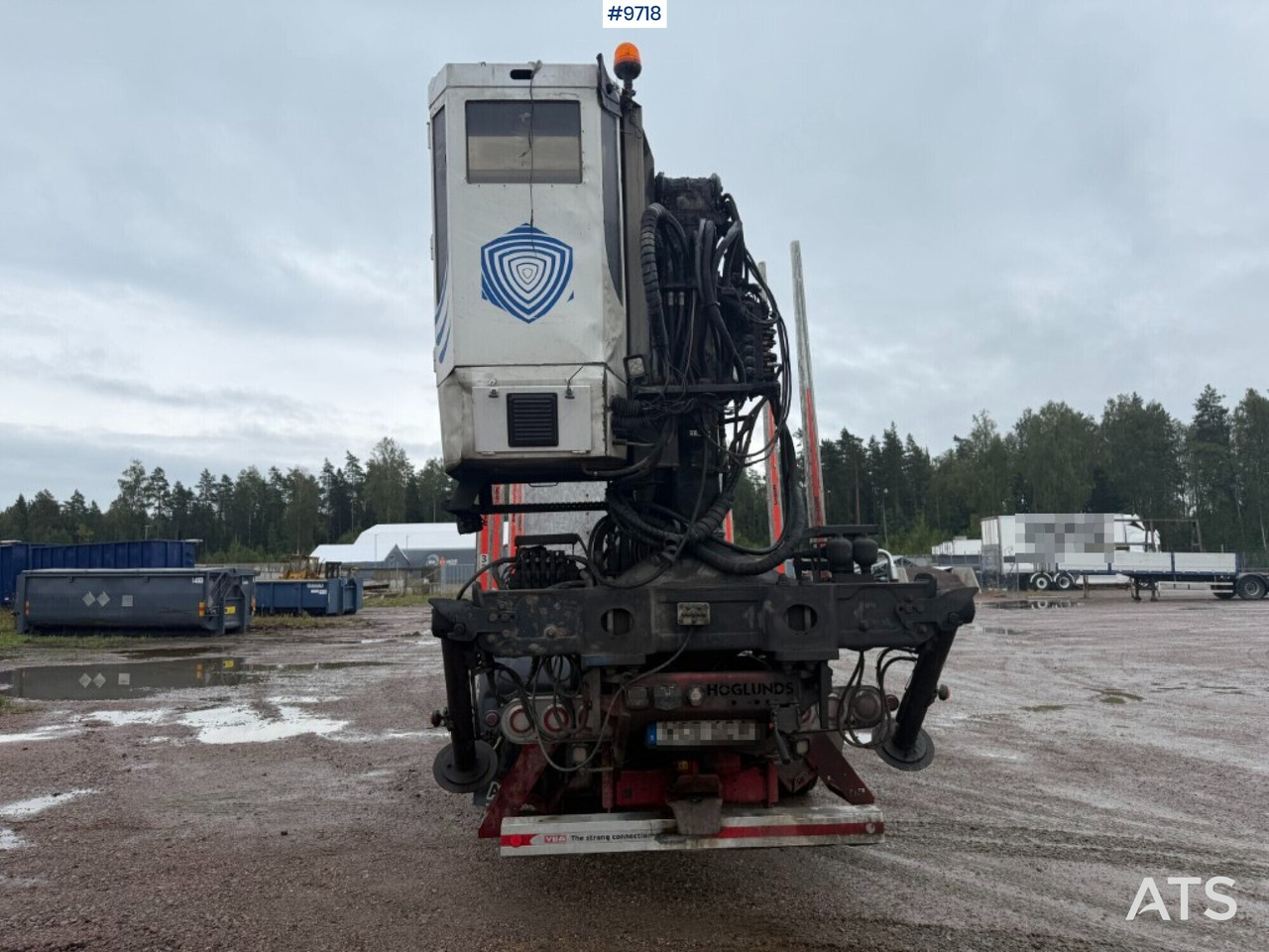 Log truck Scania R520 with crane - شاحنة قطع الأشجار, شاحنة كرين: صور 4 Log truck Scania R520 with crane - شاحنة قطع الأشجار, شاحنة كرين: صور 4