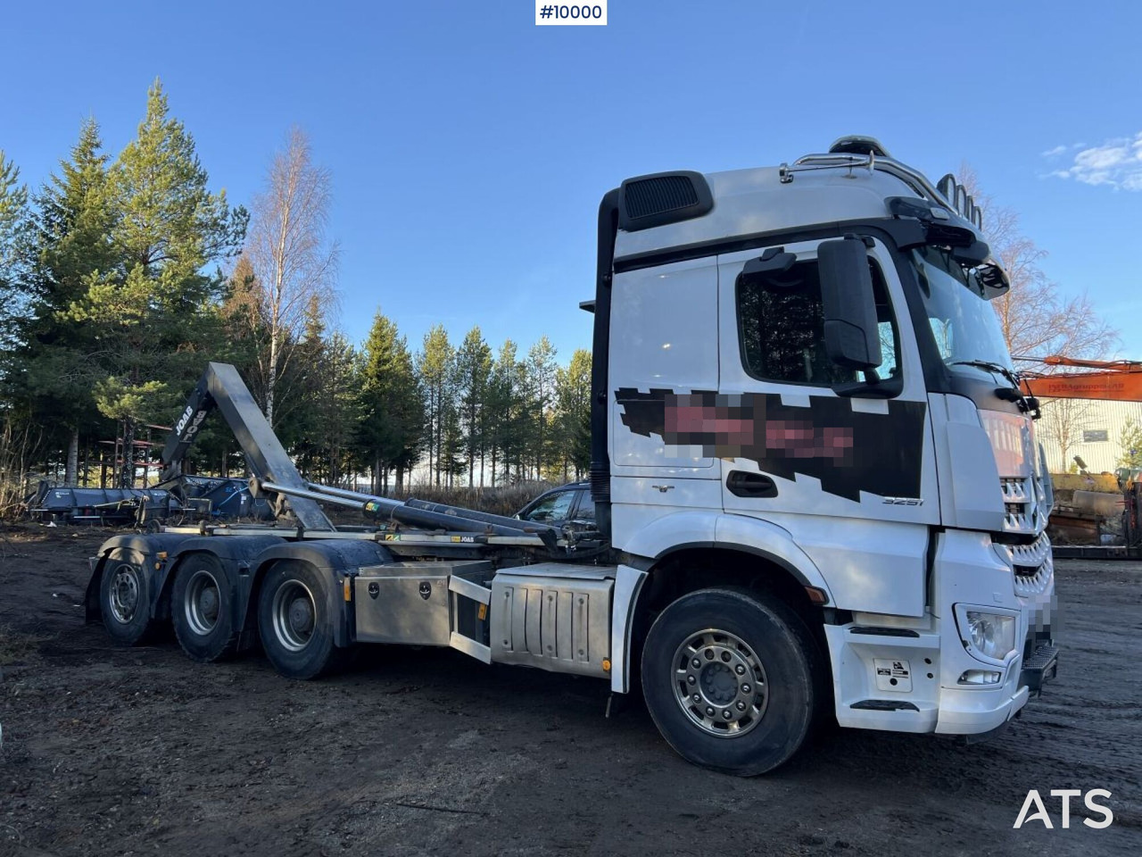 MERCEDES-BENZ AROCS 3251 Hook Truck with tridem body - شاحنة ذات الخطاف: صور 2 MERCEDES-BENZ AROCS 3251 Hook Truck with tridem body - شاحنة ذات الخطاف: صور 2