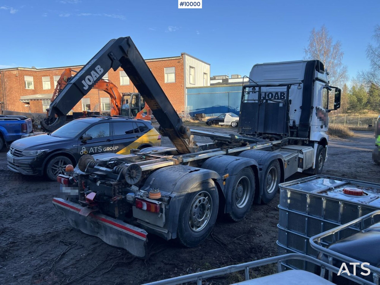 MERCEDES-BENZ AROCS 3251 Hook Truck with tridem body - شاحنة ذات الخطاف: صور 3 MERCEDES-BENZ AROCS 3251 Hook Truck with tridem body - شاحنة ذات الخطاف: صور 3