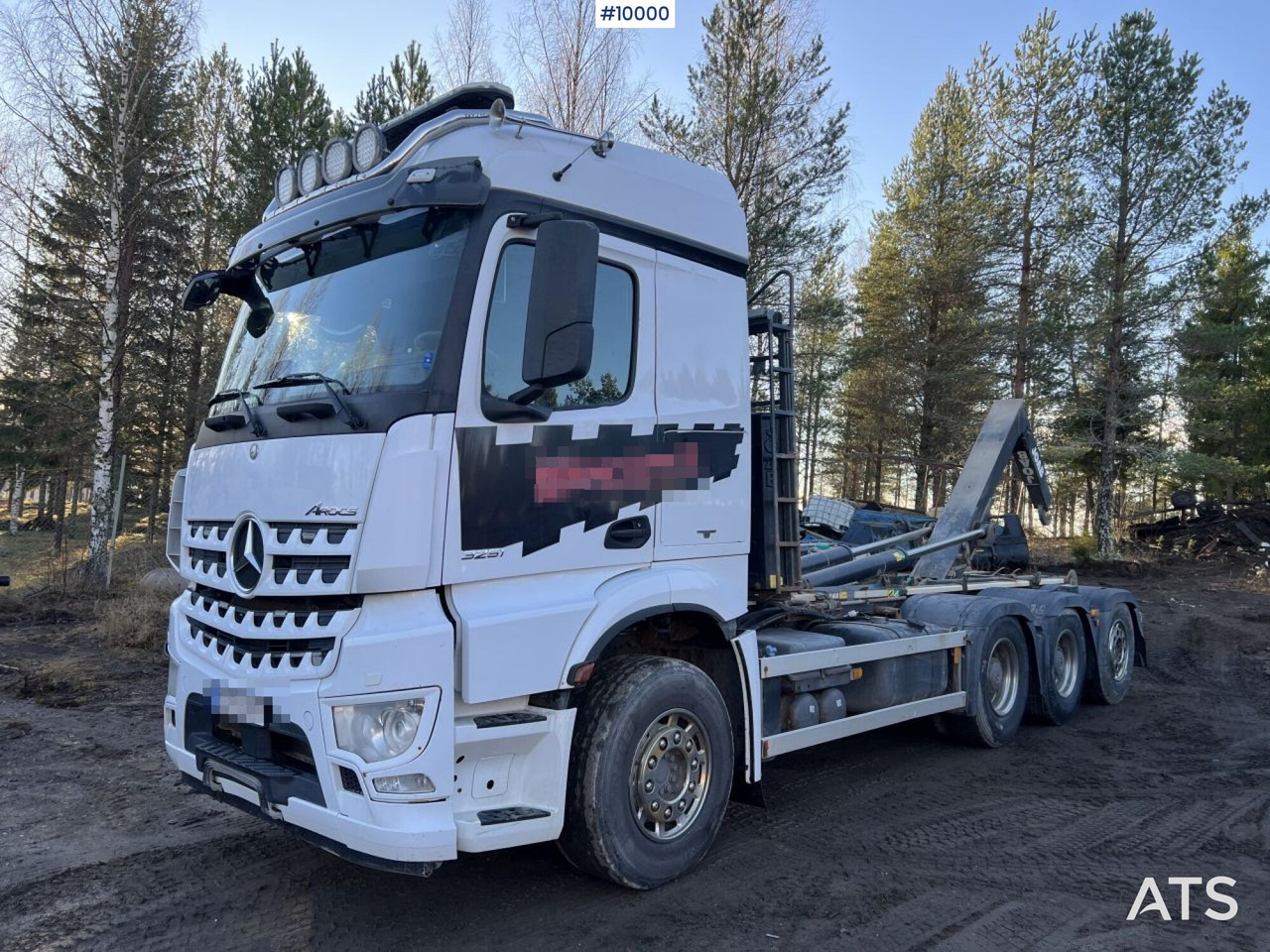 MERCEDES-BENZ AROCS 3251 Hook Truck with tridem body - شاحنة ذات الخطاف: صور 1 MERCEDES-BENZ AROCS 3251 Hook Truck with tridem body - شاحنة ذات الخطاف: صور 1