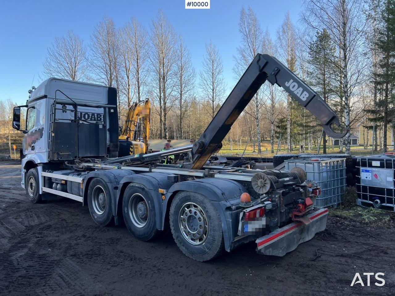 MERCEDES-BENZ AROCS 3251 Hook Truck with tridem body - شاحنة ذات الخطاف: صور 4 MERCEDES-BENZ AROCS 3251 Hook Truck with tridem body - شاحنة ذات الخطاف: صور 4