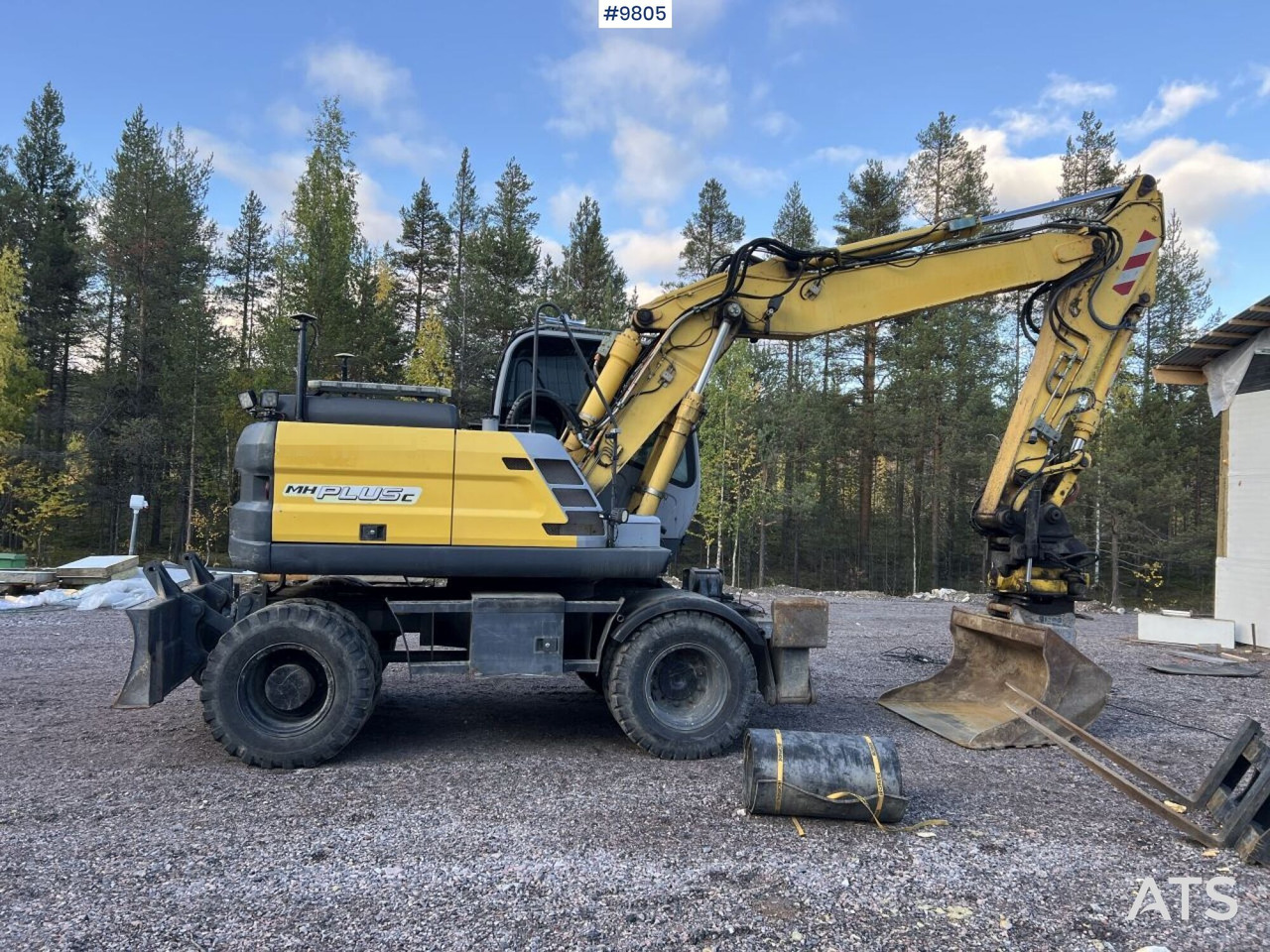 New Holland, MH-Plus-C Wheel excavator with excavation system, rotor, and grader bucket - حفارة على عجلات: صور 3 New Holland, MH-Plus-C Wheel excavator with excavation system, rotor, and grader bucket - حفارة على عجلات: صور 3