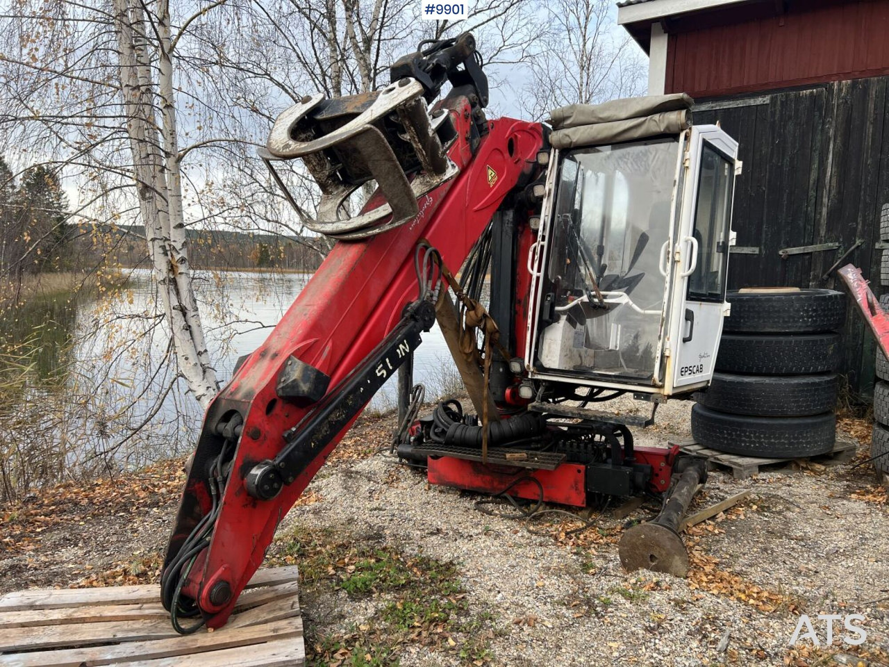 PALFINGER EPSILON M110 Timber crane with double jibs - ونش كرين: صور 1 PALFINGER EPSILON M110 Timber crane with double jibs - ونش كرين: صور 1