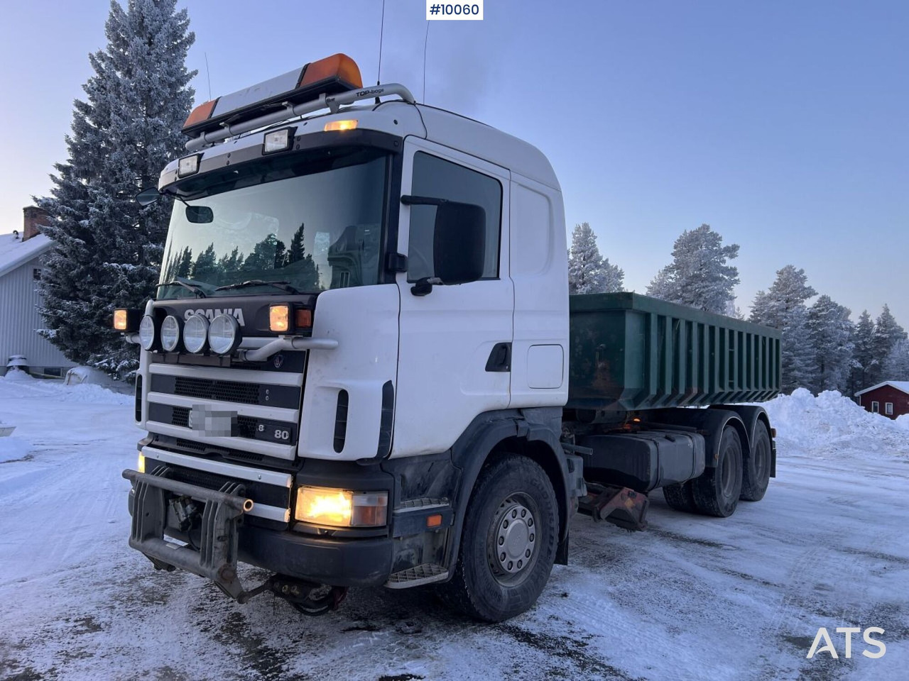 SCANIA R164 Tipper truck with plow equipment (VIDEO) - قلابات: صور 1 SCANIA R164 Tipper truck with plow equipment (VIDEO) - قلابات: صور 1