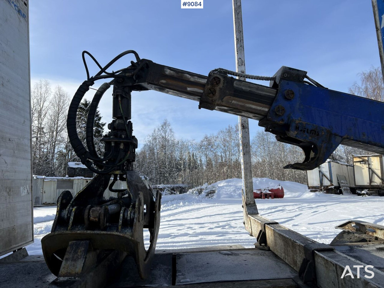 SCANIA R580 6X4 Logging truck with crane (VIDEO) - شاحنة قطع الأشجار: صور 4 SCANIA R580 6X4 Logging truck with crane (VIDEO) - شاحنة قطع الأشجار: صور 4