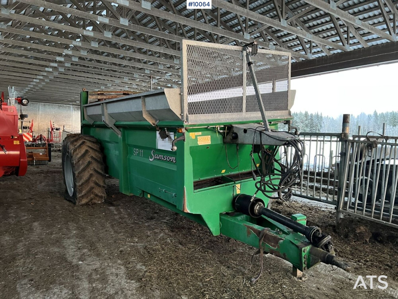 Samson SP11 Fertilizer Spreader - نثر السماد: صور 1 Samson SP11 Fertilizer Spreader - نثر السماد: صور 1