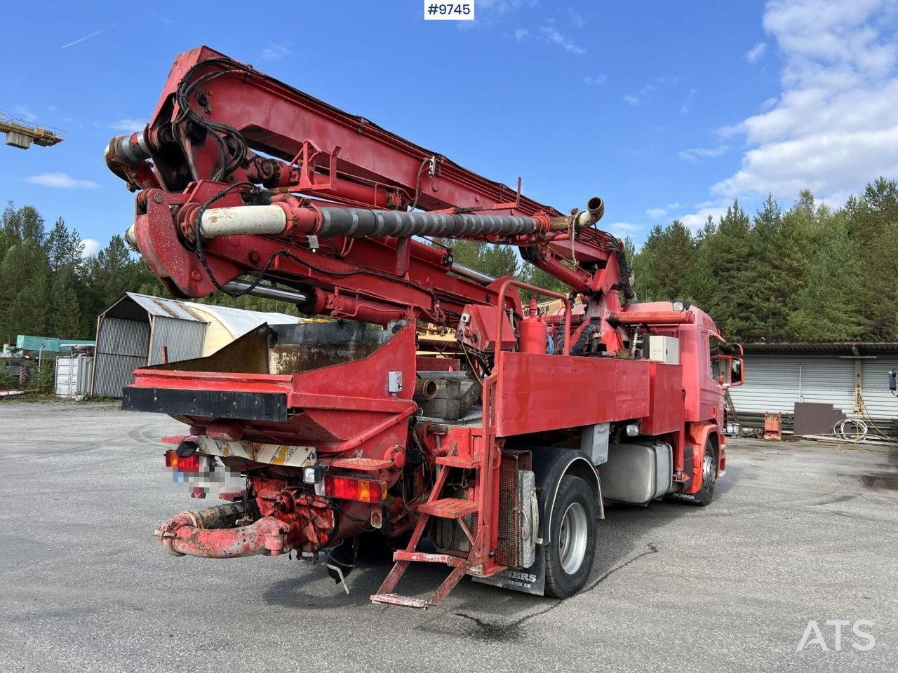 Scania P230 with Concrete pump - مضخة خرسانة: صور 4 Scania P230 with Concrete pump - مضخة خرسانة: صور 4