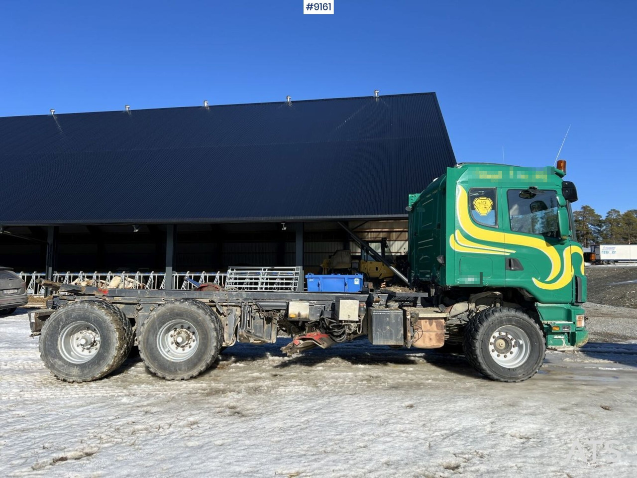 Scania R124 with cameleont quick lock, underbite and plow attachments - الشاسيه شاحنة: صور 3 Scania R124 with cameleont quick lock, underbite and plow attachments - الشاسيه شاحنة: صور 3