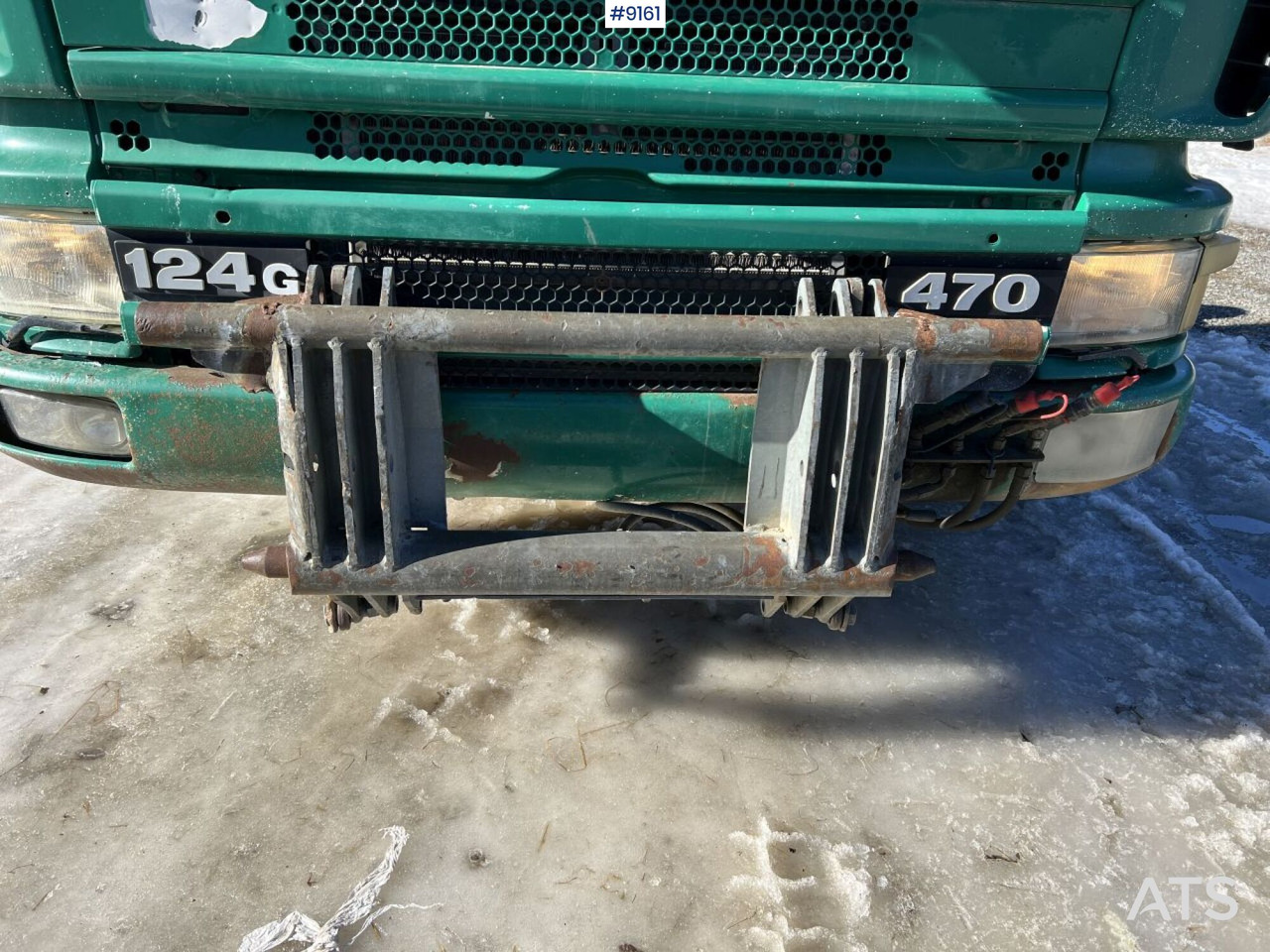 الشاسيه شاحنة Scania R124 with cameleont quick lock, underbite and plow attachments: صور 16