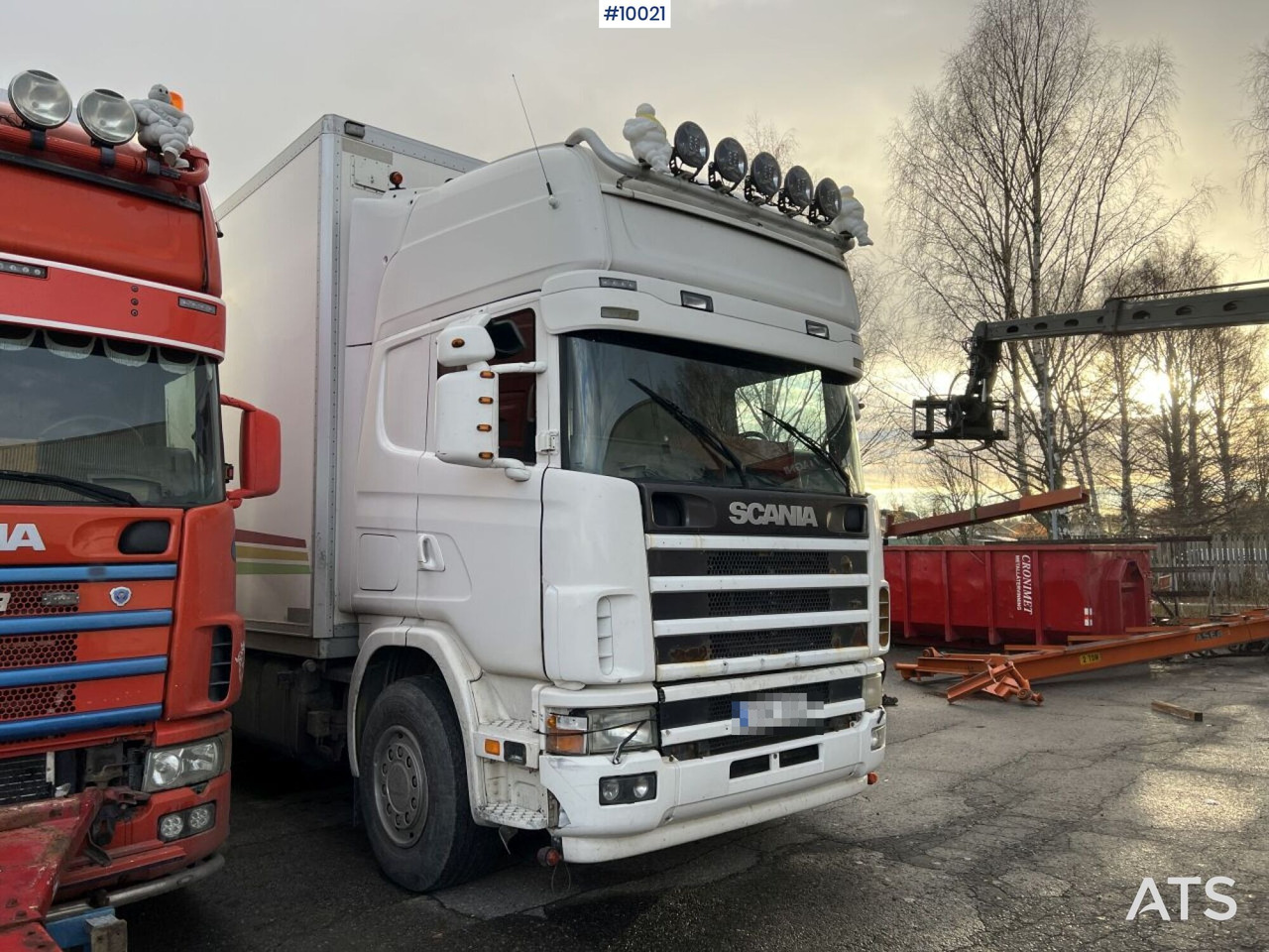 Scania R164 Box Truck - بصندوق مغلق شاحنة: صور 3 Scania R164 Box Truck - بصندوق مغلق شاحنة: صور 3
