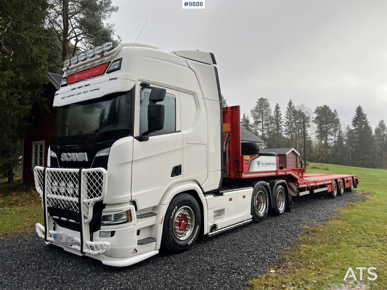 Scania R500 Tractor unit with Doll S3L Trombone Trailer - شاحنة جرار, عربة مسطحة منخفضة نصف مقطورة: صور 2 Scania R500 Tractor unit with Doll S3L Trombone Trailer - شاحنة جرار, عربة مسطحة منخفضة نصف مقطورة: صور 2