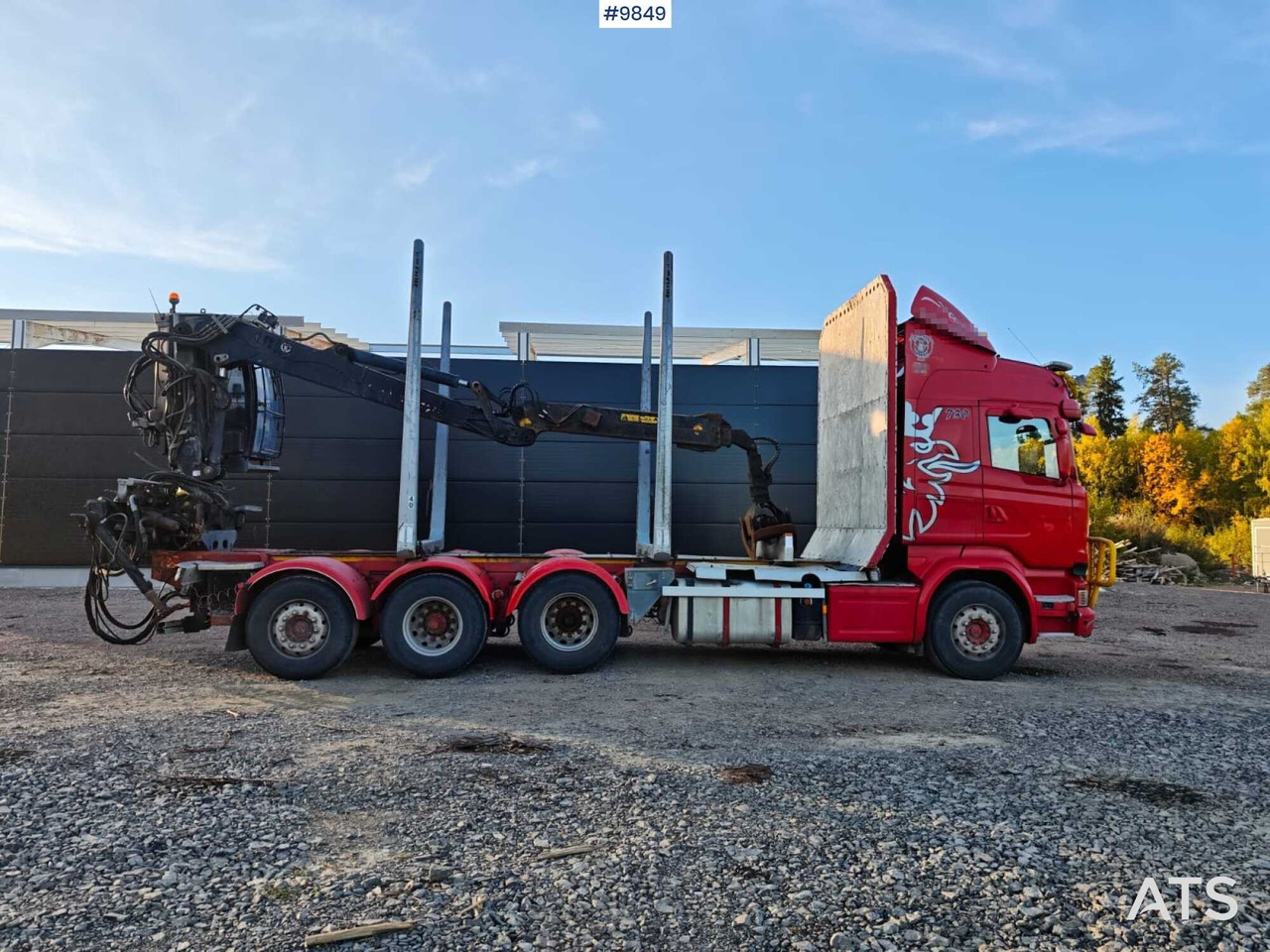 Scania R730 Tridem Timber Truck with Loglift F125S Crane (VIDEO) - أخرى: صور 3 Scania R730 Tridem Timber Truck with Loglift F125S Crane (VIDEO) - أخرى: صور 3