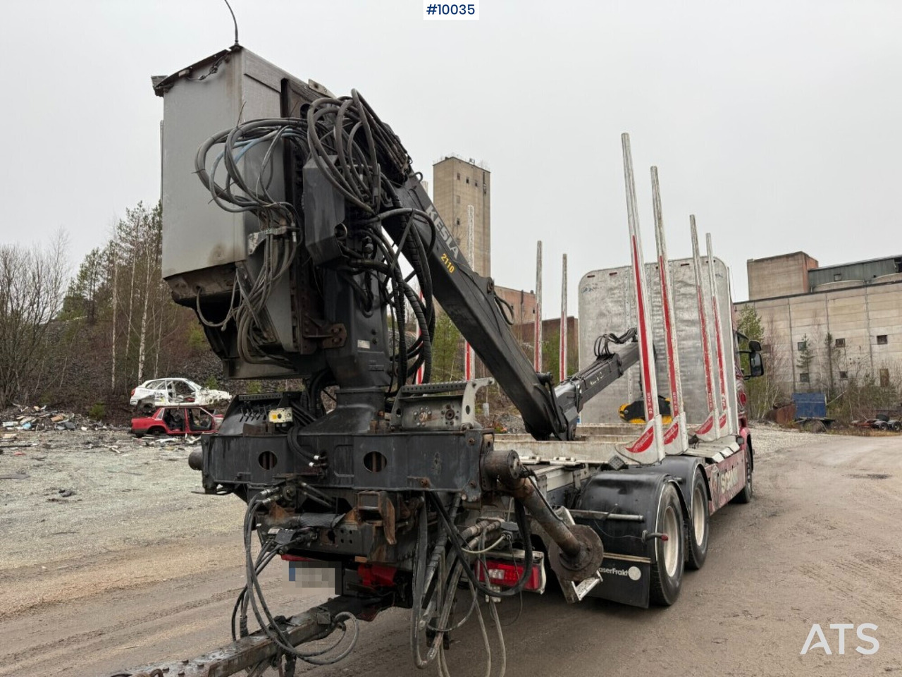 Scania R730 timber truck with crane and trailer (VIDEO) - شاحنة قطع الأشجار, شاحنة كرين: صور 5 Scania R730 timber truck with crane and trailer (VIDEO) - شاحنة قطع الأشجار, شاحنة كرين: صور 5