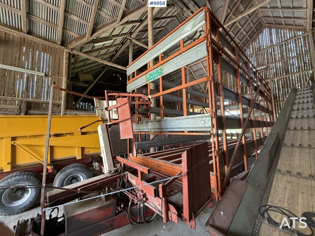 Self-loading trailer small bale Omas CB170 S - أخرى: صور 3 Self-loading trailer small bale Omas CB170 S - أخرى: صور 3