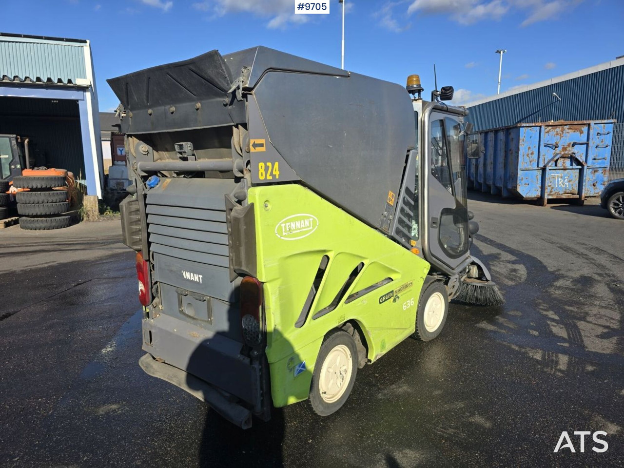 Sweeper - Tennant 636 (SEE VIDEO) - سياره كنس شوارع: صور 3 Sweeper - Tennant 636 (SEE VIDEO) - سياره كنس شوارع: صور 3